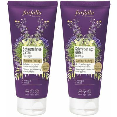Farfalla Duschgel Schmetterlingsgarten 200 ml x2 2x200