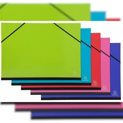 Exacompta 25729E 5x Zeichenmappe avec élastiques IDERAMA - A3 - Farben sortiert
