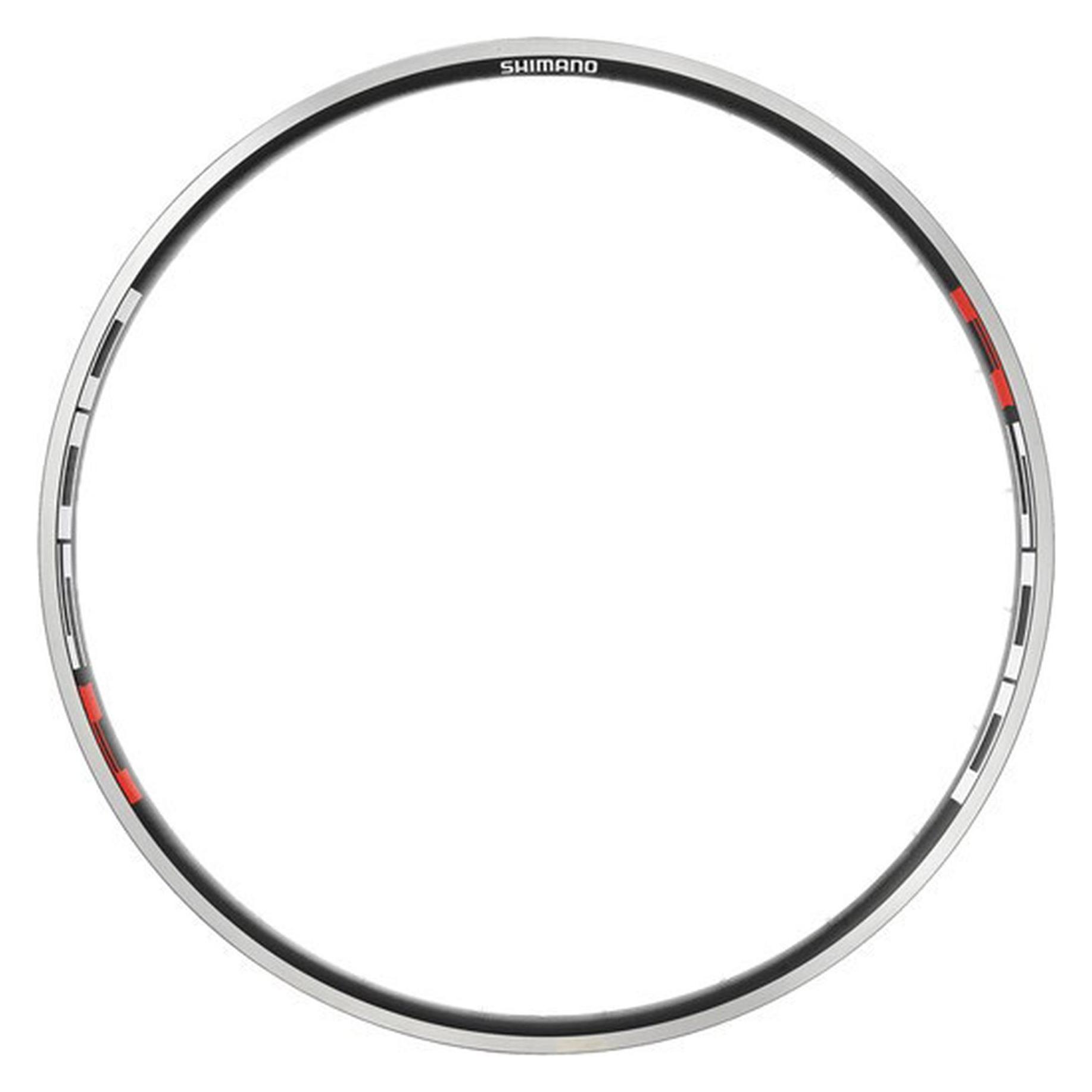 Shimano Felge WH-R501 HR 24 Loch roter Schriftzug (28") (EWHRIM2URDBC)