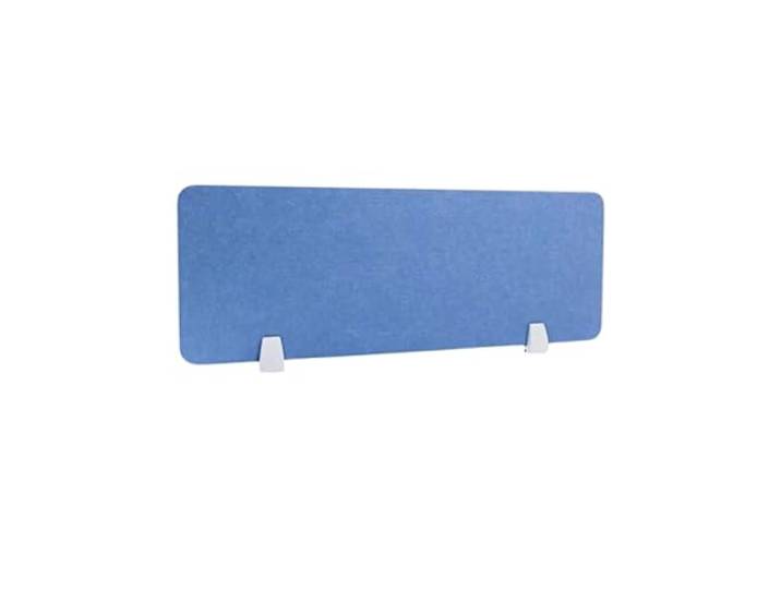 ytuCFGHeo Sichtschutzpaneel, stehende Schallschutzteiler, Raumteiler aus Filz(Sky Blue,30 * 100cm Free Punch-Free Fixing Clip)