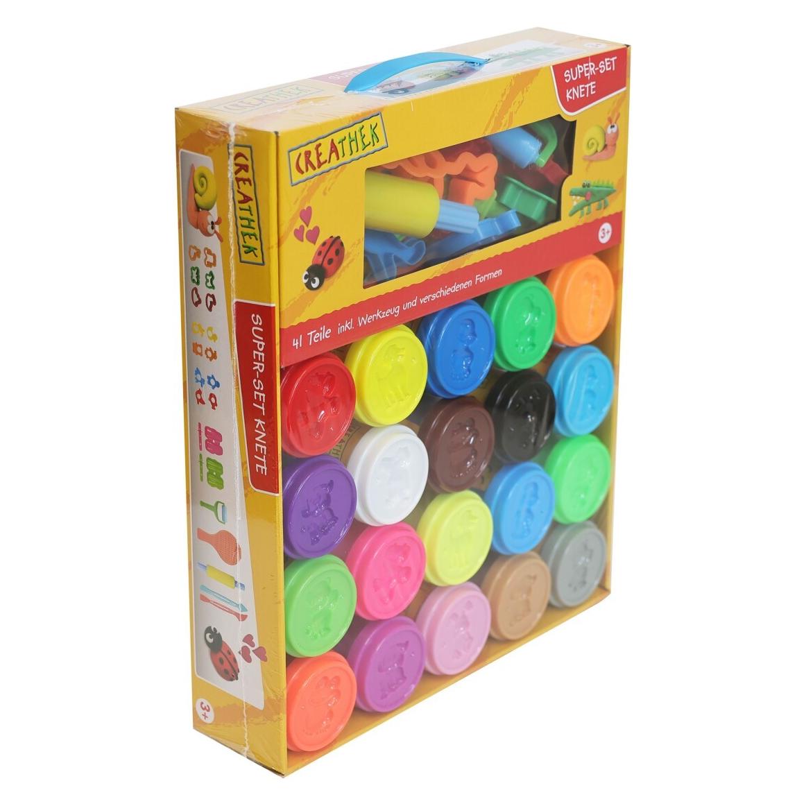 Creathek Super Knetset, 20 x 56 g und Zubehör (0063234087)