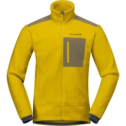 NORRONA TROLLVEGGEN WARM3 Zip Fleece 2026 golden palm - XL