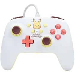 PowerA Enhanced Wired Controller for Nintendo Switch - Pikachu Electric Type (Switch), Gaming Controller, Mehrfarbig