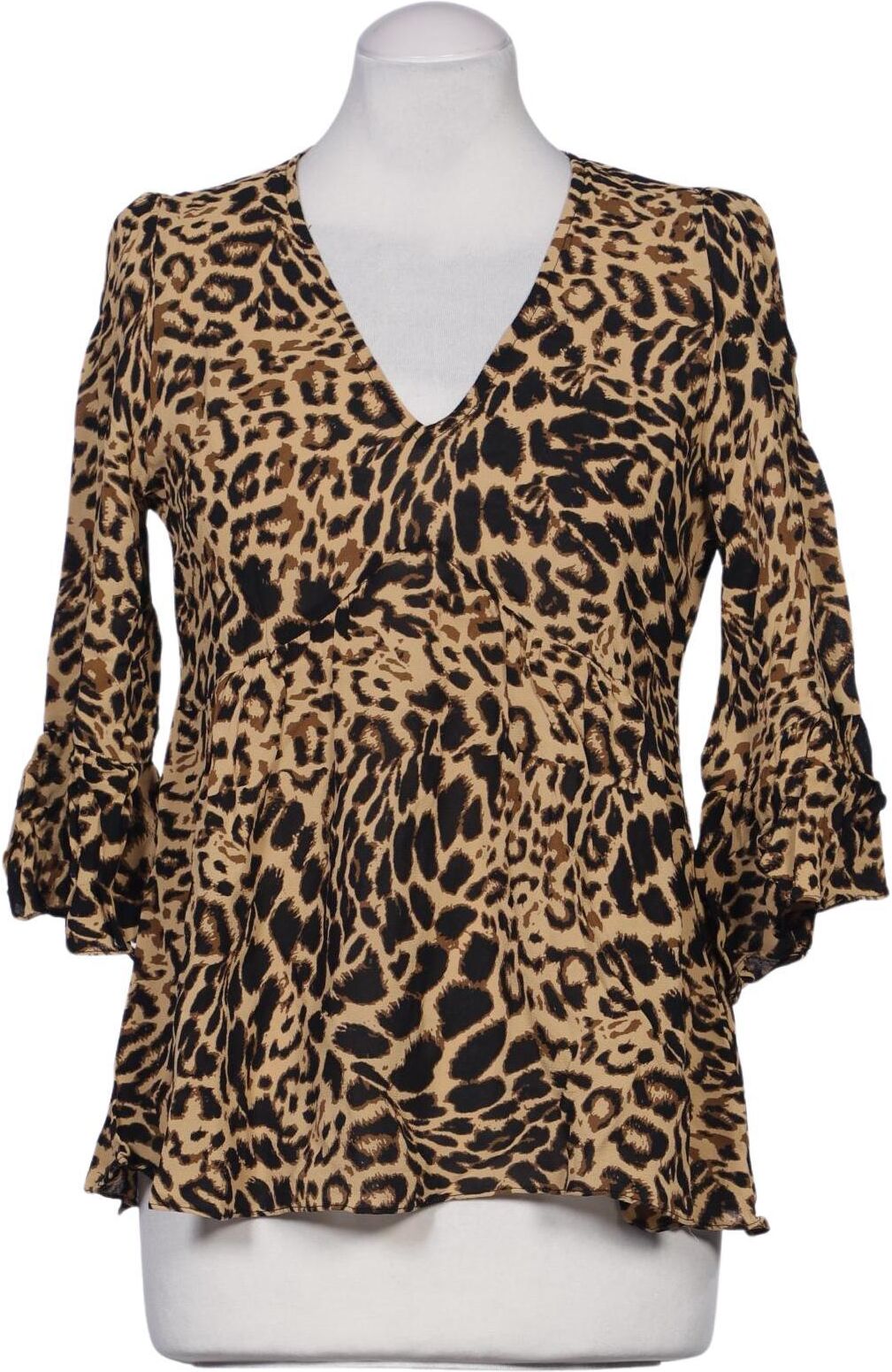 sud express Damen Bluse, Braun, Gr. M, Viskose - Second Hand