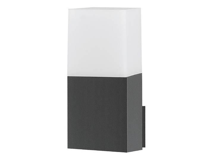Außenwandleuchte Stick 8 x 17 x 11cm Grau/Dunkelgrau