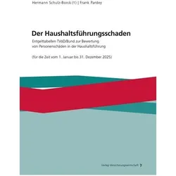 Der Haushaltsführungsschaden, Fachbücher von Frank Pardey
