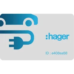 Hager Ladest. Set 20 RFID Karten XEVA400