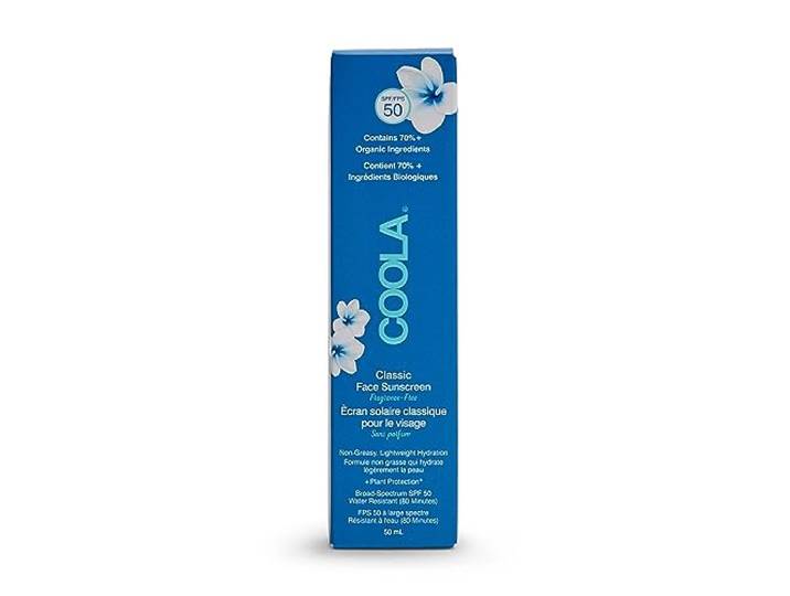 COOLA Classic Face Sunscreen SPF50 Fragrance-Free (50 ml)