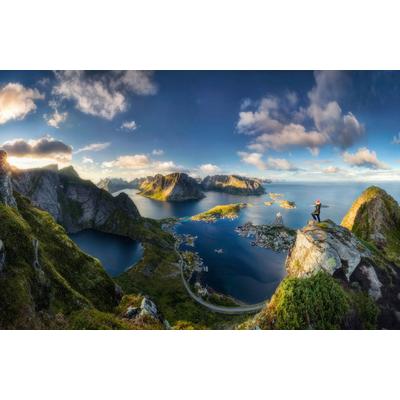Fototapete PAPERMOON "Photo-Art DR NICHOLAS ROEMMELT, REINEBRINGEN ANSICHTEN", bunt, B:4m L:2,6m, Vlies, Tapeten