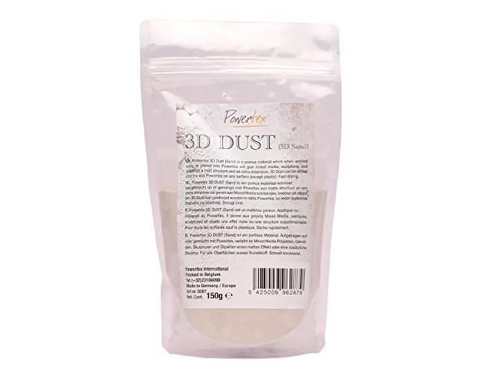 Powertex Stoneart Powertex 3D Balls Sable Sand Effect 230 ml voor foto's als structuurmiddel zeer fijne korrel 100 ml