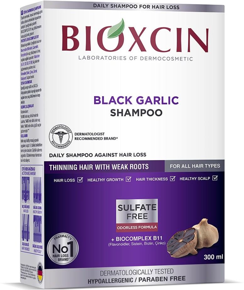 Bioxcin Schwarzer Knoblauch Gg.haarausfall Shampoo