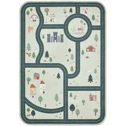 Lytte Kinderteppich Linus Grün 120x170 cm - Teppich für Kinderzimmer