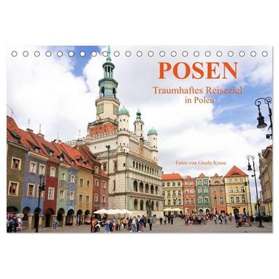Posen - Traumhaftes Reiseziel in Polen (Tischkalender 2027 DIN A5 quer), CALVENDO Monatskalender