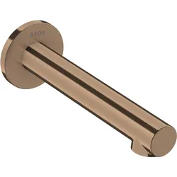 hansgrohe AXOR Uno Wanneneinlauf, gerade, Ausladung 175mm, 45410310, Farbe: Brushed Red Gold