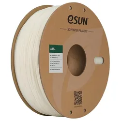 eSUN ABS+ Filament White Weiss 1.75 mm 1 kg (ABS, 1000 g, 1.75 mm), Filament, Weiss