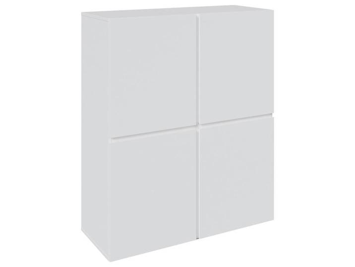 Xora Highboard, Weiss, Kunststoff, 6 Fächer, 99.4x119.4x39.8 cm, Kleinmöbel, Kommoden, Highboards