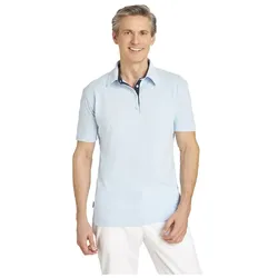 Polo T-Shirt "08/2637" - S - hellblau