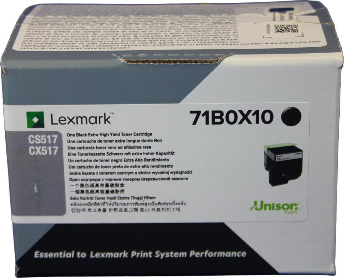 Lexmark Inktcartridge Zeer hoge opbrengst Zwart
