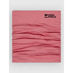 Mons Royale Merino Double Up Halswärmer Tube flamingo Gr. Uni
