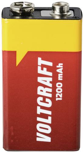 VOLTCRAFT VC-9V-Li-1200mAh 9V Block-Batterie Li-SoCl2 1200 mAh 1St.