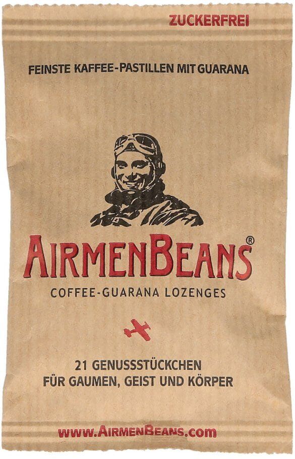 Airmenbeans feinste Kaffee Pastillen mit Guarana
