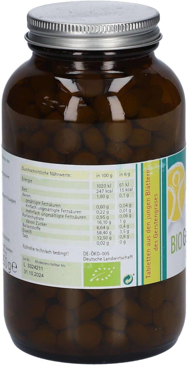 GSE BIO Gerstengras Tabletten 500 St 500 St Tabletten