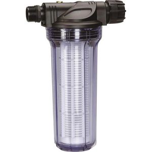Gardena Pumpen-Vorfilter 1730-20, 1 Zoll, 6000 l/h Wasserdurchfluss, mit Filtereinsatz
