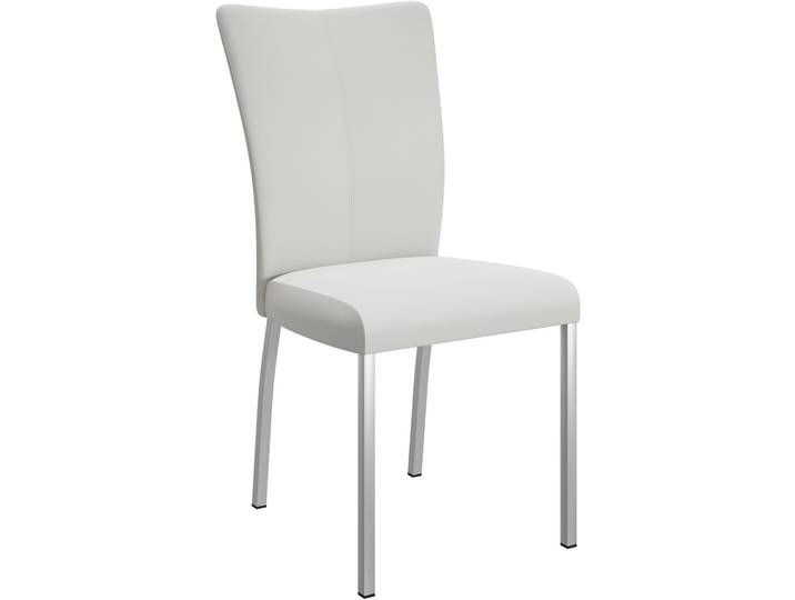 Choice Stuhl TOLEDO - pure white - Farbe: weiss - Material: Leder - Möbel Konfigurator: Traummöbel individuell zusammenstellen - 76