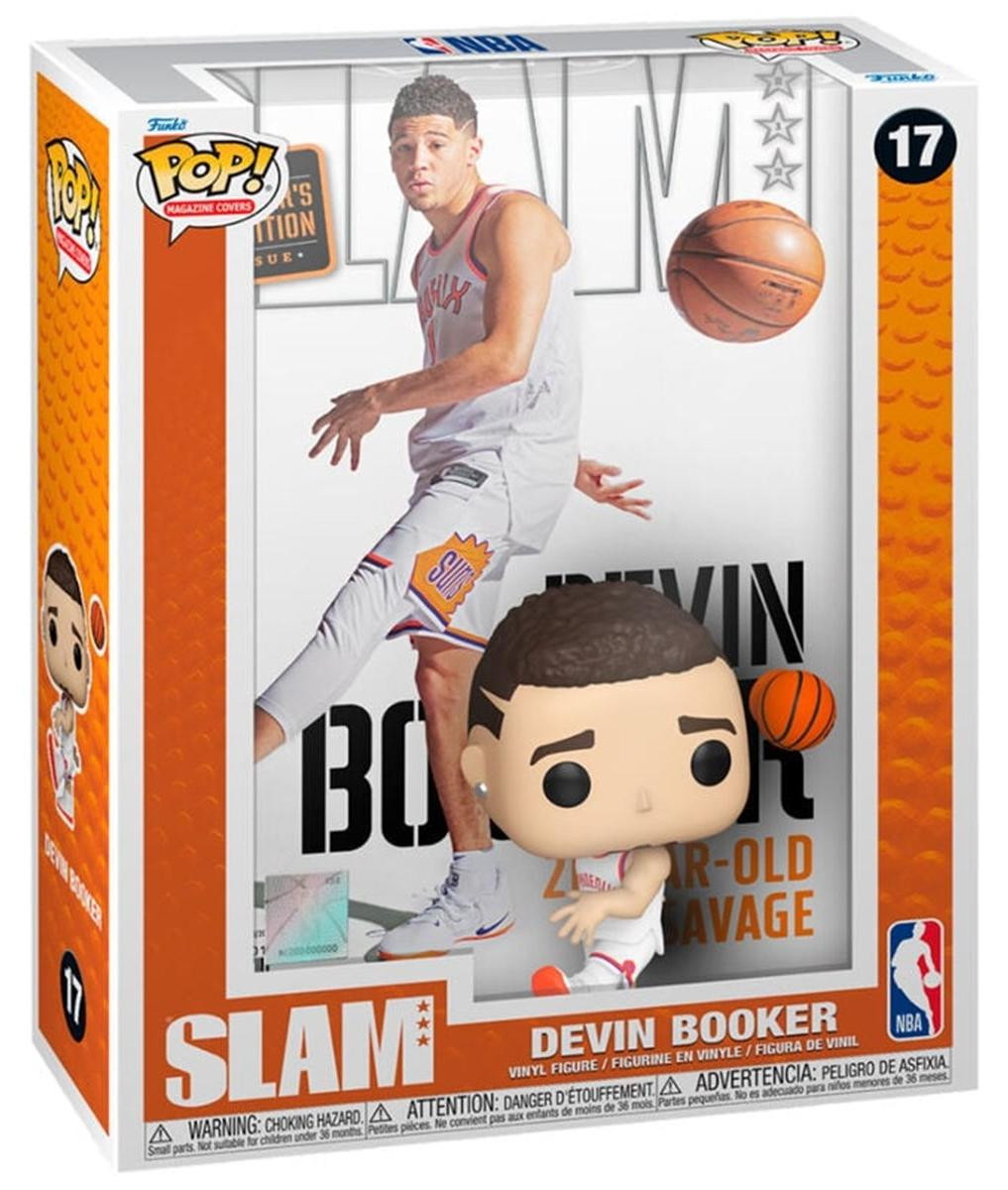 Funko Pop! NBA Slam Devin Booker 17 figuren set met tijdschriftomslagen