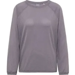 VENICE BEACH Damen Sweatshirt VB_ Charleen DBT Shirt, Größe L in Grau Grau