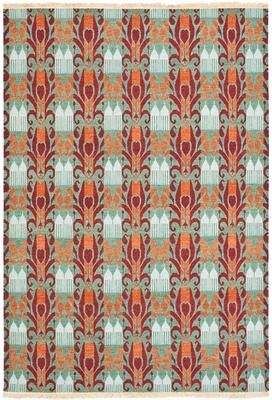 SAFAVIEH Couture Hand-knotted David Easton Kari Modern Wool Rug with Fringe