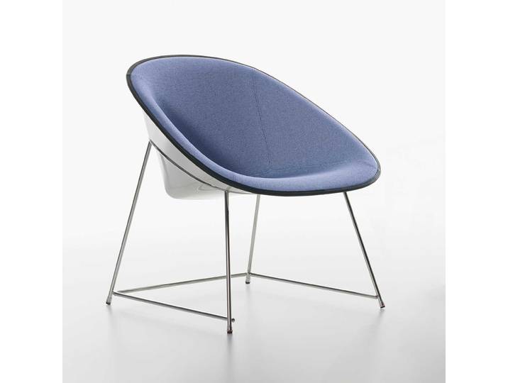 Lounge Sessel Plank Cup Blau, Neu