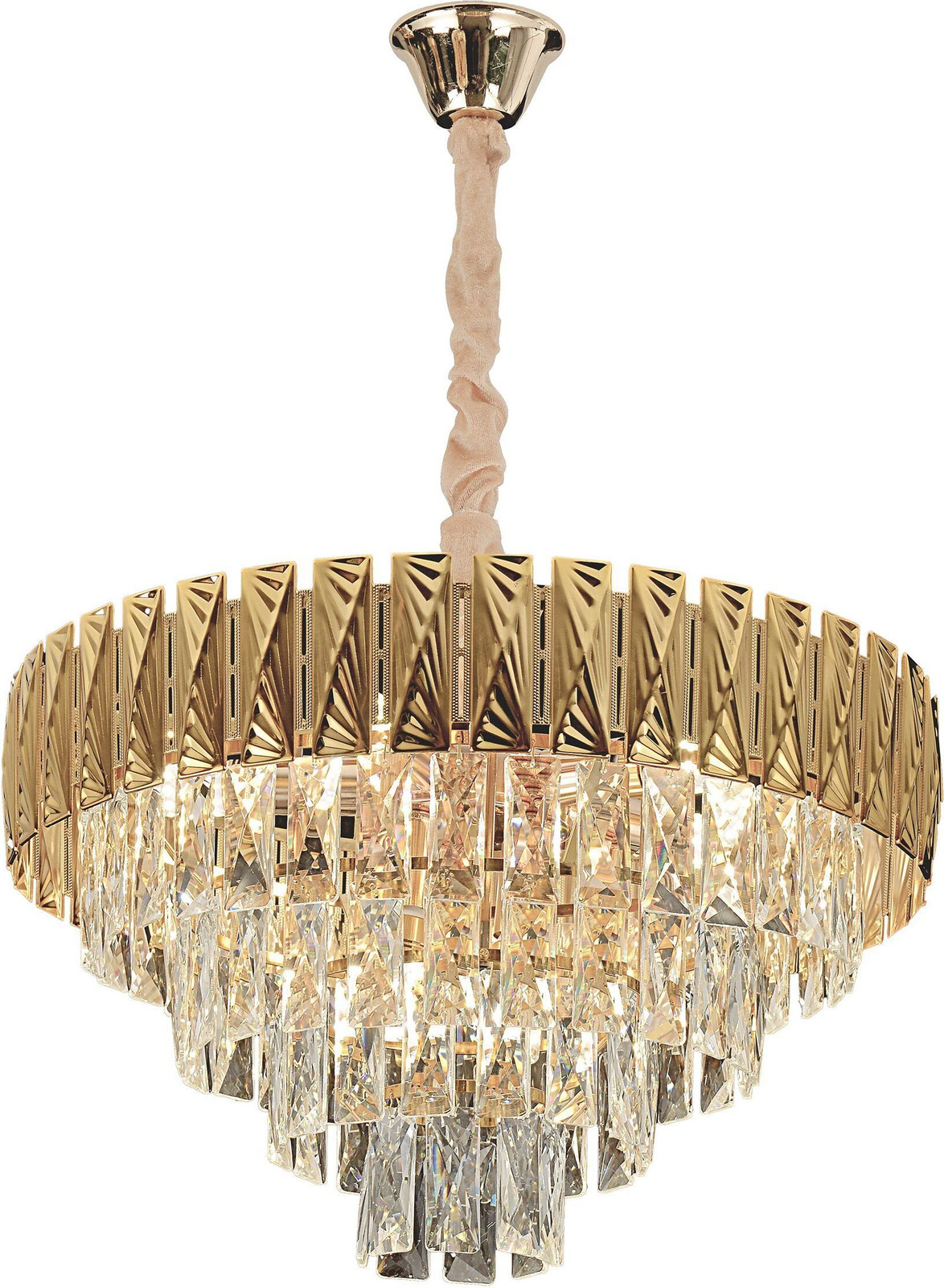 Toolight Hanglamp met Kristallen G060-cp 60cm