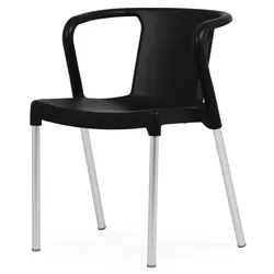 20er-Pack LISBOA-Stühle - Schwarz