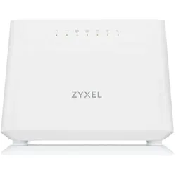 Zyxel EX3301-00 Ethernet VoIP Gateway, Router, Weiss