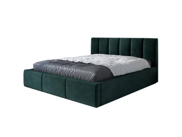 A&J MöbelLand GmbH Polsterbett LISI-OM mit Bettkasten und Lattenrost (TOP ANGEBOT! Inklusive Bettgestell, Große Auswahl an Farben und Größen), Bettkasten und Lattenrost inklusive