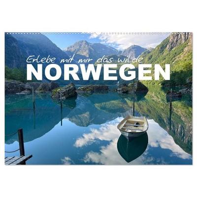 Erlebe mit mir das wilde Norwegen (Wandkalender 2027 DIN A2 quer), CALVENDO Monatskalender