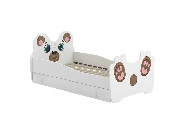 Lit Enfant Teddy Bear 80x160 Avec Tiroir