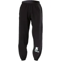 Qi, Unisex, Sporthose, Jogginghose (S, XL), Schwarz