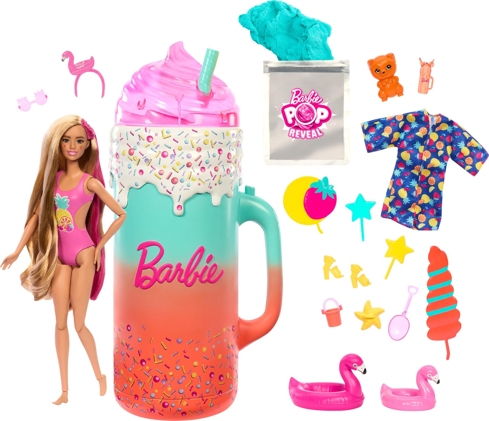 Barbie Pop! Reveal Fruit Series Geschenkset - Tropische Smoothie