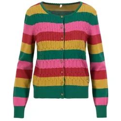 Blutsgeschwister Cardigan Save the Brave Candy - little party stripe knit S