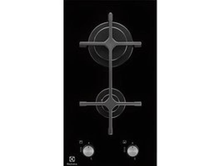 ELECTROLUX EGC3322NVK - Table de cuisson domino Gaz-3900W-L29xP52cm-Revêtement verre-Noir