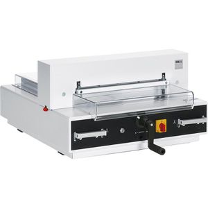 Ideal Stapelschneider 4350, elektrisch, A3, 500 Blatt Schneidleistung, automatische Pressung