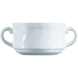 ARCOROC Trianon White Suppentasse stapelbar 32cl * 6er