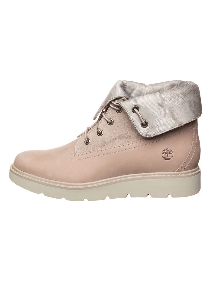 Timberland Leder-Boots "Keninstin" in Beige - 29