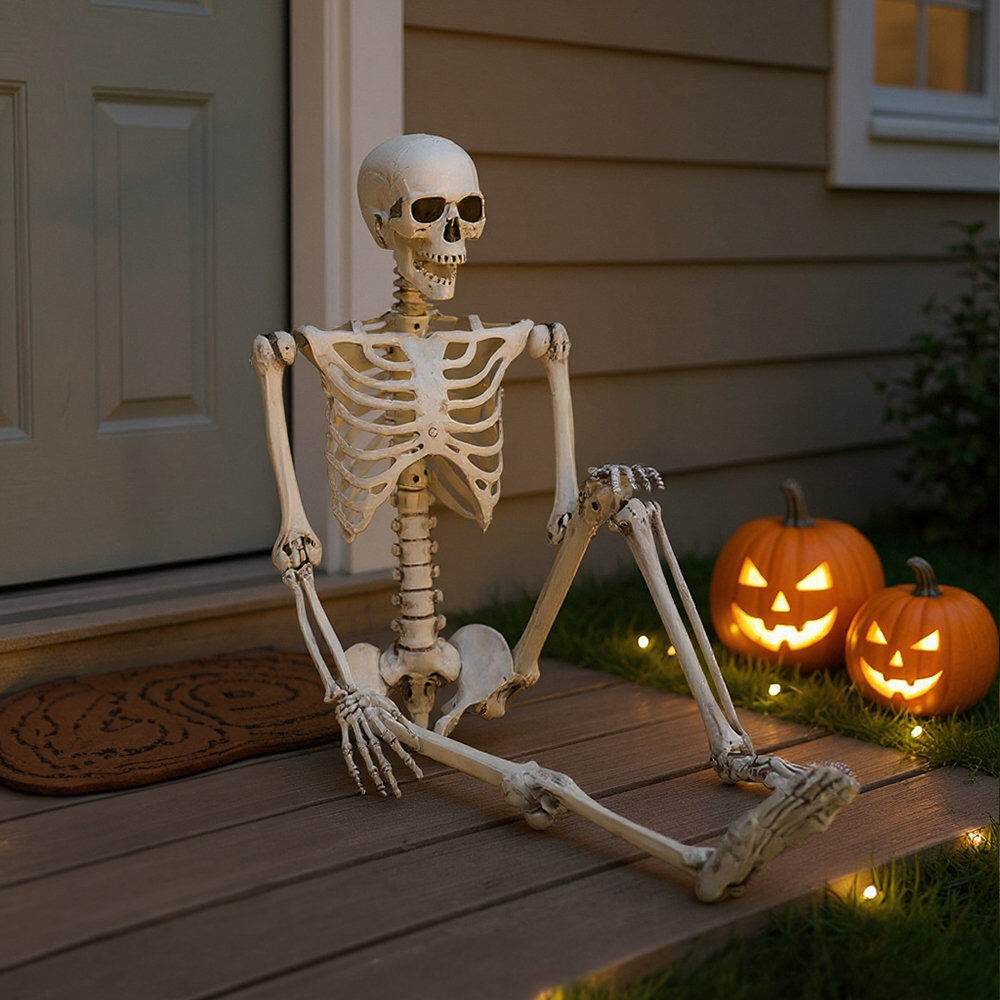 The Seasonal Aisle Halloween Figurines & Collectibles White 170cm
