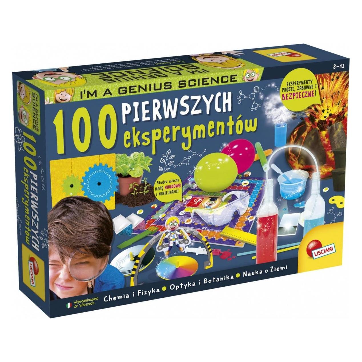 Lisciani Ich bin ein Genius Lab mit 100 Experimenten (30457672)
