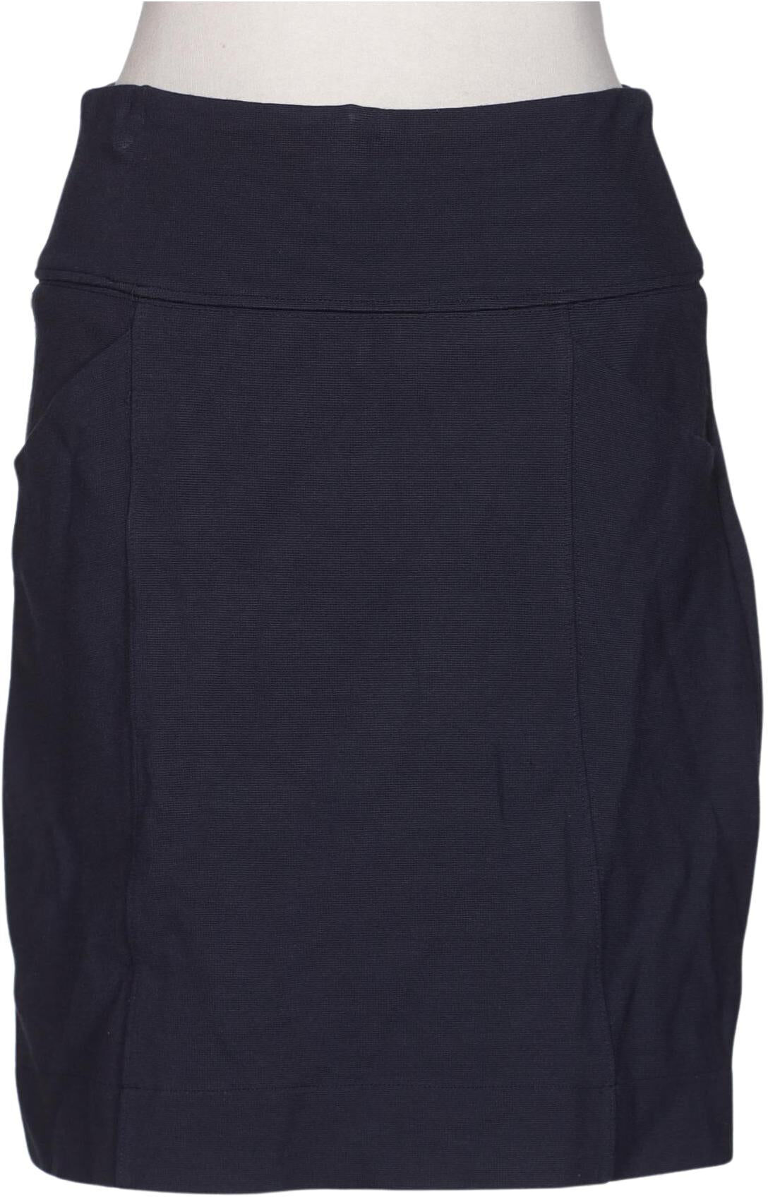 Anthropologie Damen Rock, Marineblau, Gr. XS, Viskose / Elasthan / Synthetik - Second Hand