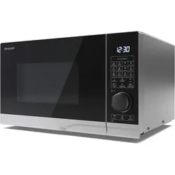 Sharp Kombi-Mikrowelle YC-PC254AE-S - 25L - 900W - Grill - Heißluft - Silber
