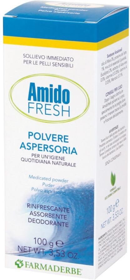 FARMADERBE Srl AMIDO Fresh Polvere 100g Farmaderbe